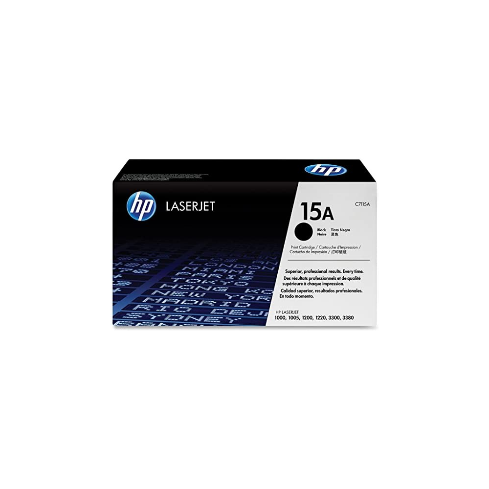 Toner HP LaserJet d'origine - HP 15A Noir (C7115A)