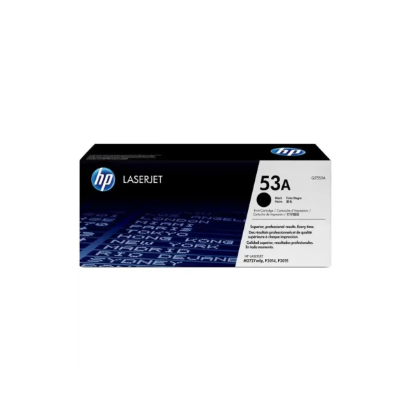 Toner HP LaserJet d'origine - HP 53A Noir (Q7553A)