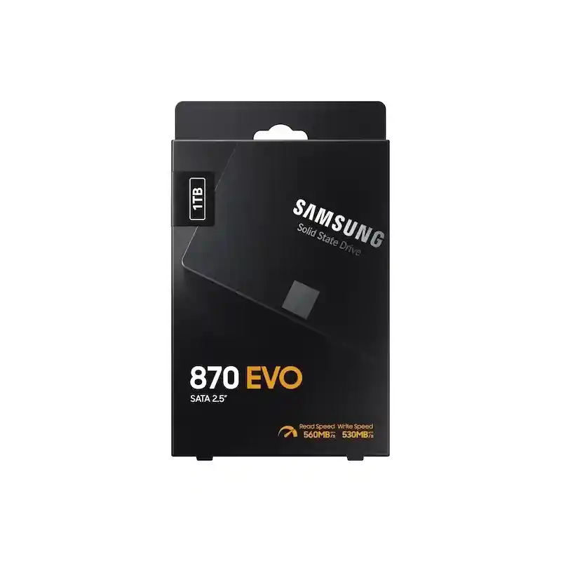 Disque SSD Interne 1 TB Samsung 870 EVO Noir (MZ-77E1T0B/EU) – Image 4