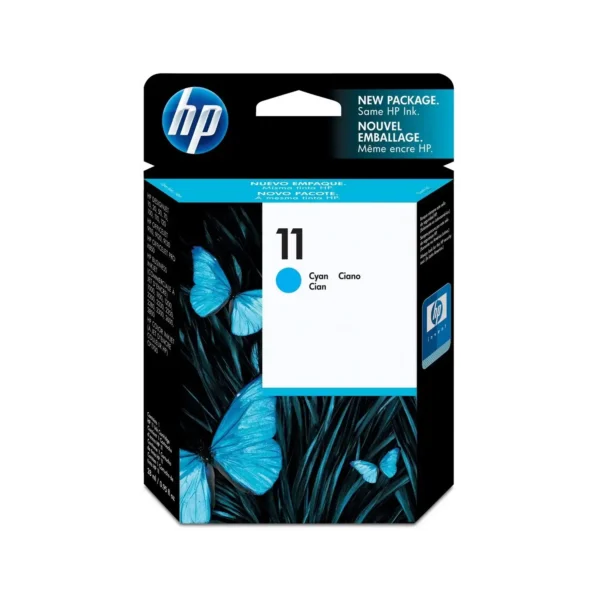HP 11 Cyan Couleur Cartouche d’encre d’origine C4836A