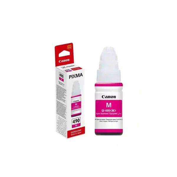 Canon GI-490M Jaune Bouteille d'encre d'origine 0666C001