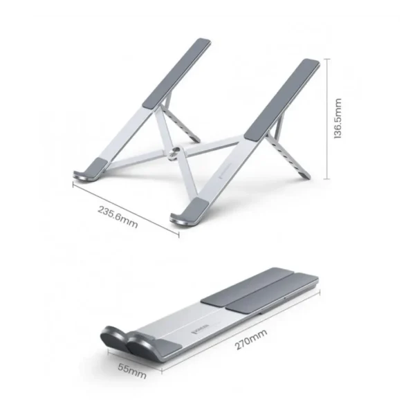Support Ordinateur Portable Ugreen Aluminium Ventilé 8 à 17,3 Pouces (40289) – Image 3