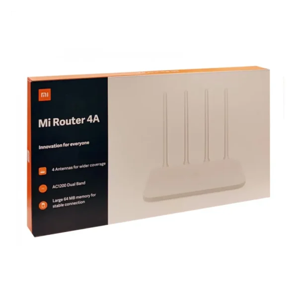 Xiaomi Mi Router 4A (R4AC) Blanc – Routeur Wi-Fi AC1200 Double Bande