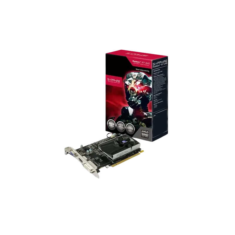 Carte Graphique AMD Sapphire R7 240 4GB