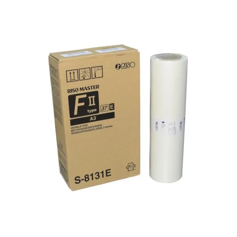 Boîte de 2 rouleaux RISO S-8131E — 440 masters A3 (Original)