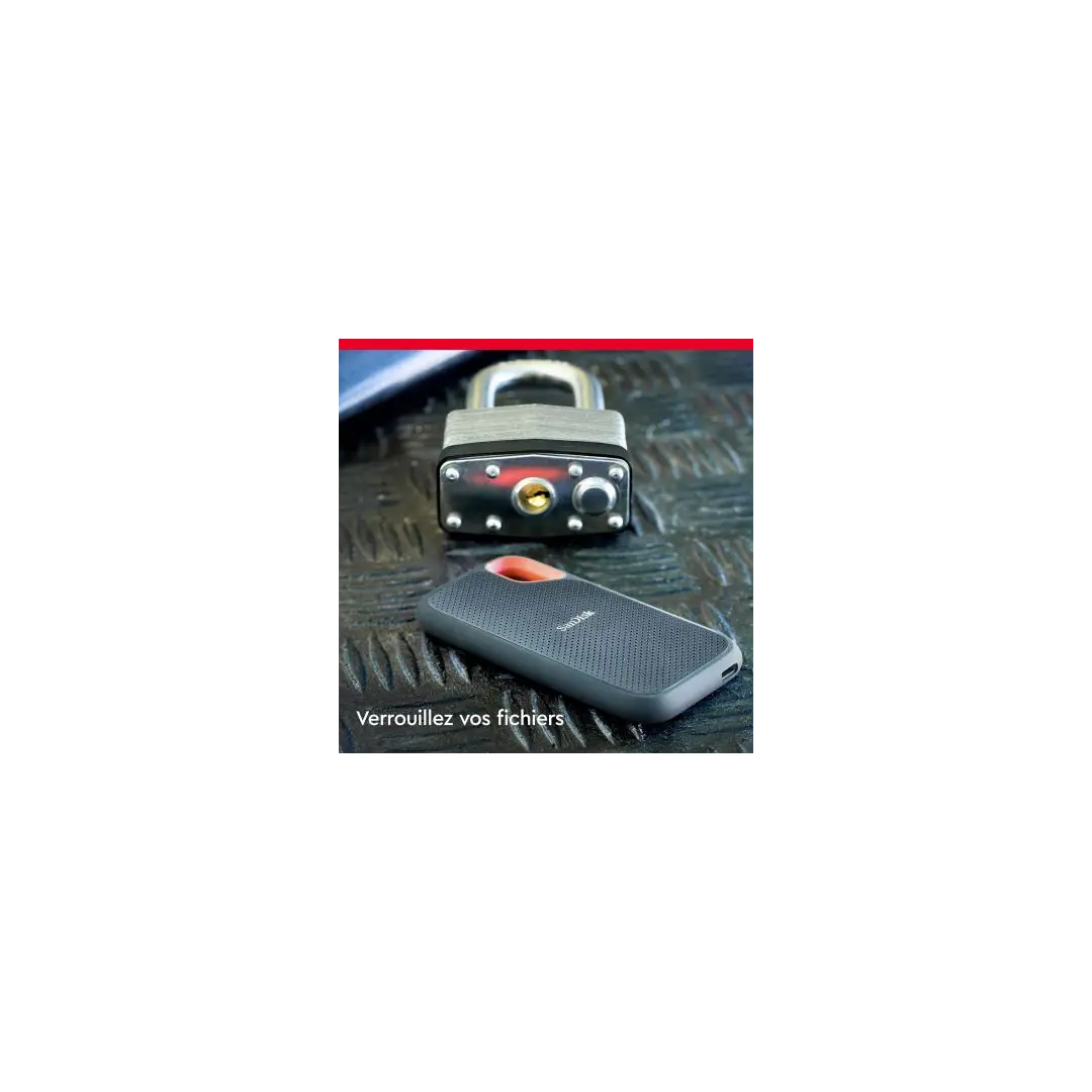 Disque dur Externe SSD SanDisk 1To (SDSSDE61-2T00-G25) – Image 4