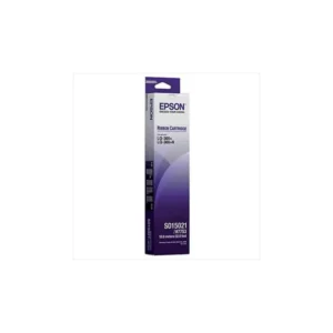 Epson S015021 Ruban Noir Original pour Imprimantes Matricielles