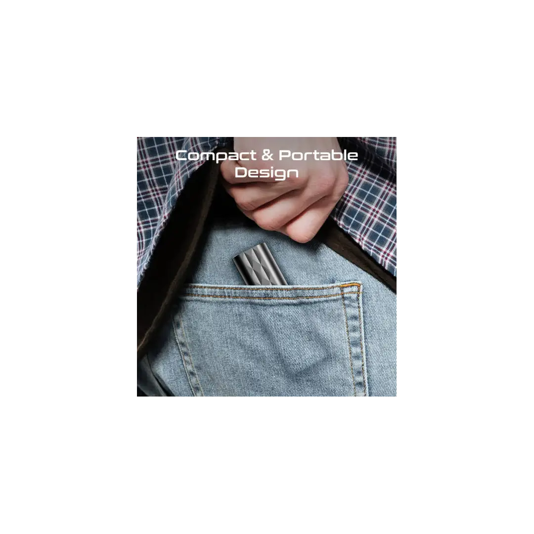 Promate PERK Compact All in 1 Charging Cable and Travel Kit - Black – Image 4