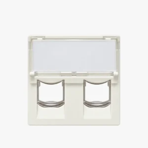Plastron 45 × 45 mm Double EVERNET